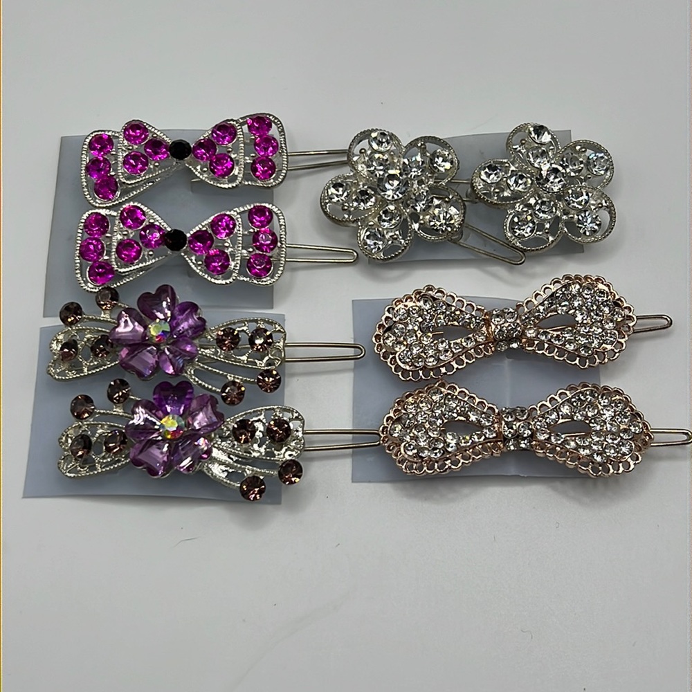 Rhinestone Hairpins